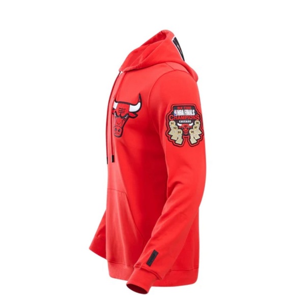 NBA Chicago Bulls classic chenille mens PO hoodie - Picture 9 of 9